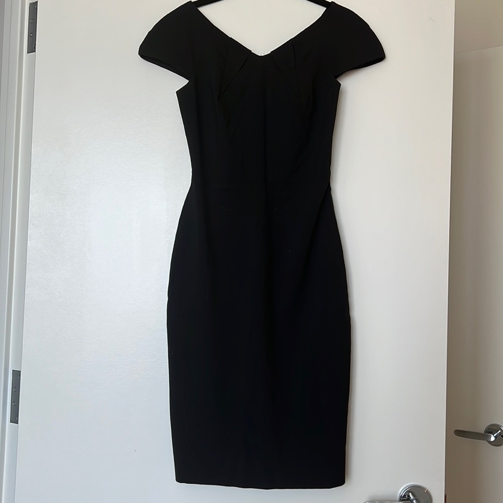 Club Monaco Cap sleeve wool bodycon dress 00